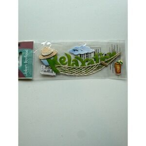 Jolee's Boutique Relaxation Dimensional Stickers Hammock Beach SPJT195 NEW